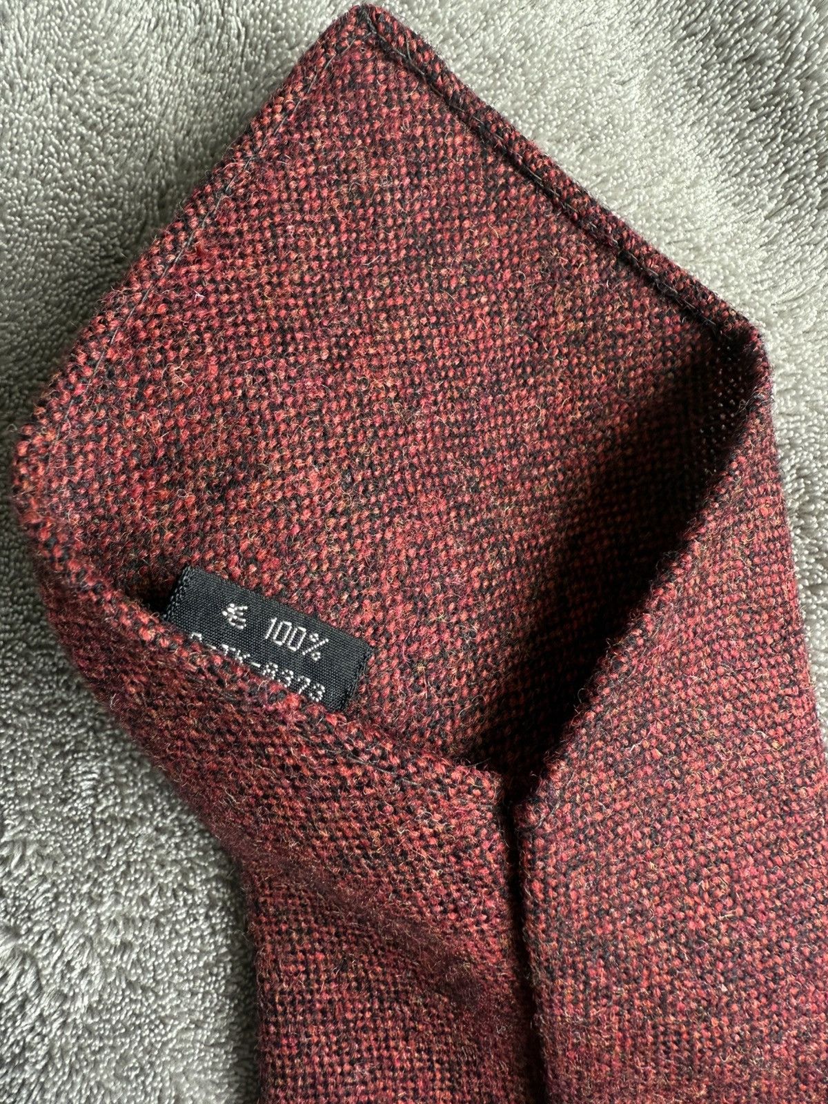 Vintage Vintage Japanese Wool Necktie Size ONE SIZE - 5 Thumbnail