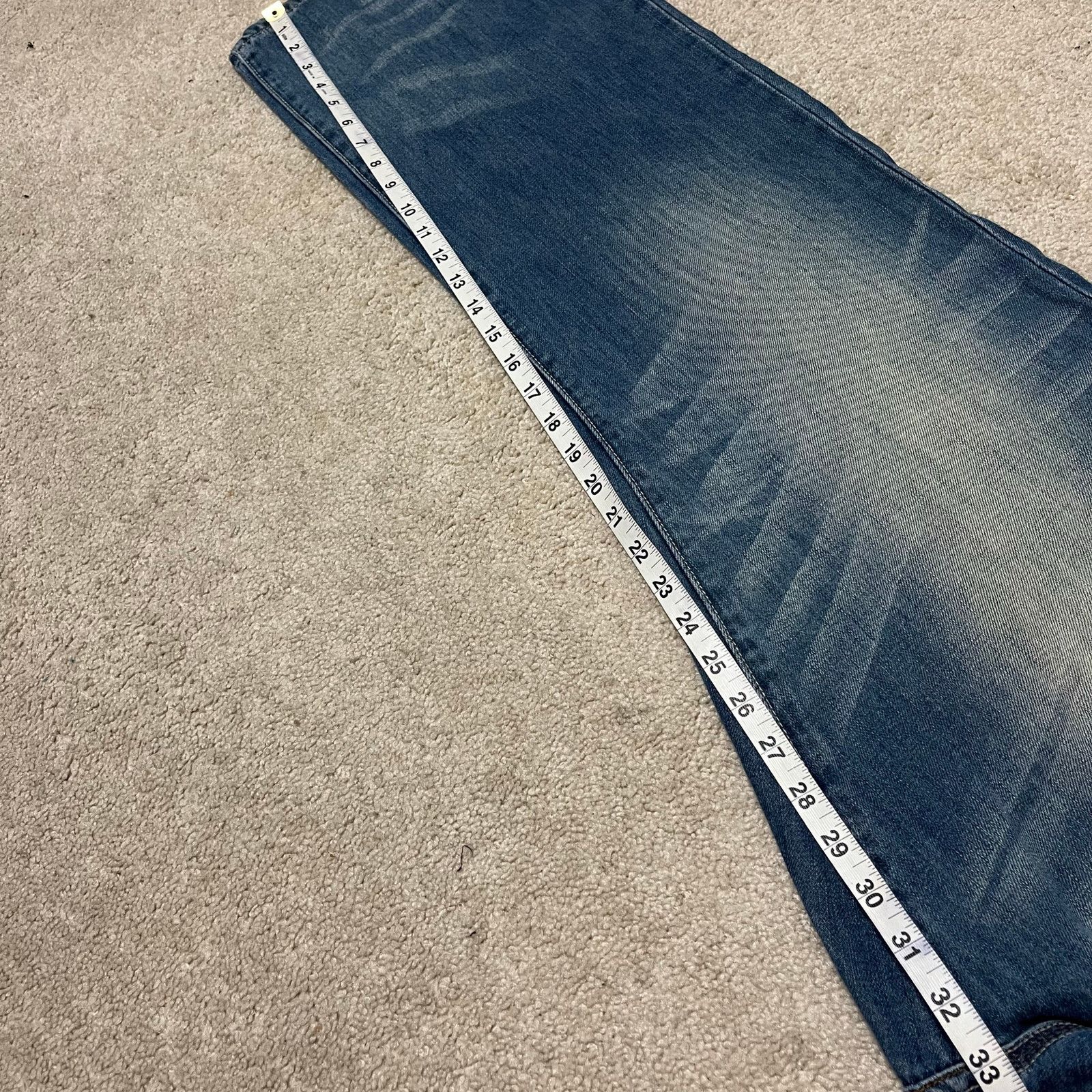Artful Dodger Artful Dodger Y2K Baggy Skater Acid Washed Blue Jeans 38x33 Size US 38 / EU 54 - 5 Thumbnail