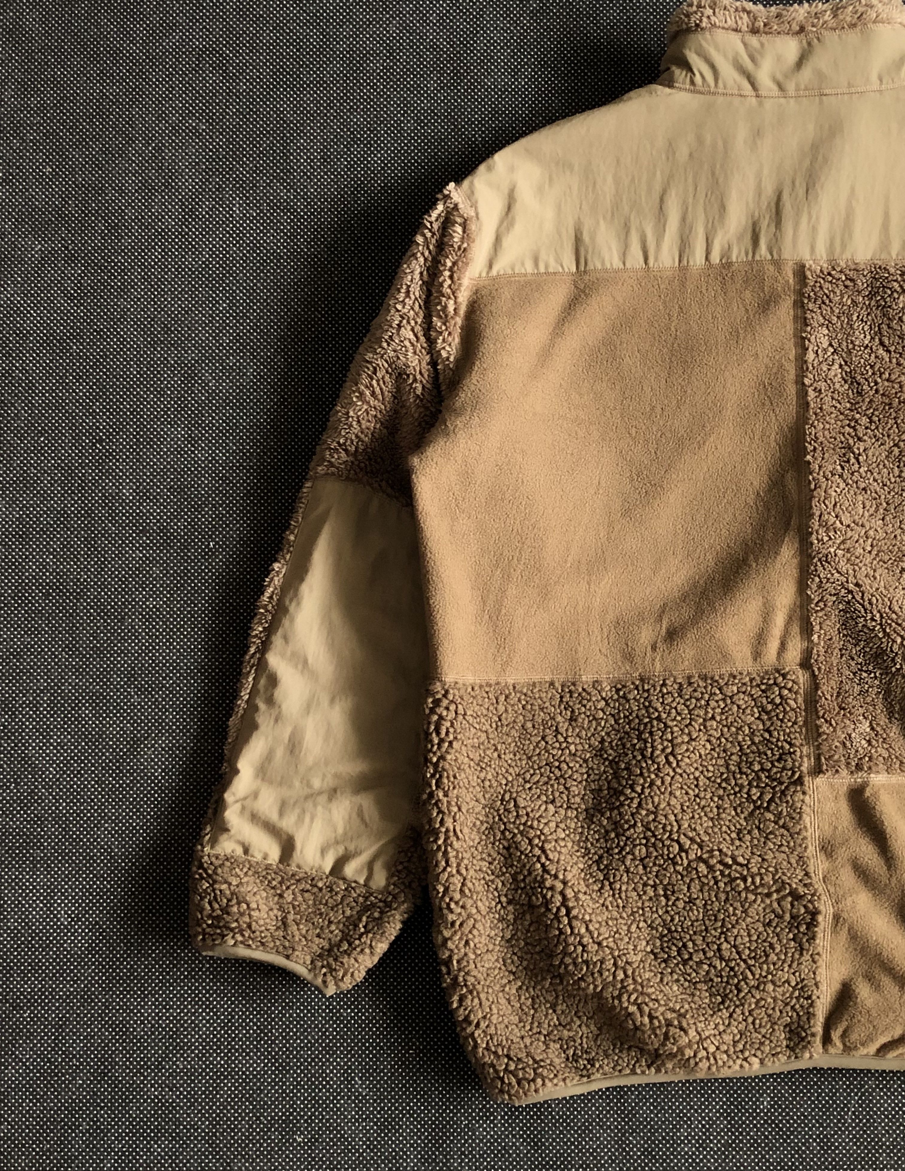 Engineered Garments × Uniqlo ENGINEERED GARMENTS X UNIQLO PATCHWORK SHERPA FLEECE JACKET Size US XL / EU 56 / 4 - 8 Thumbnail