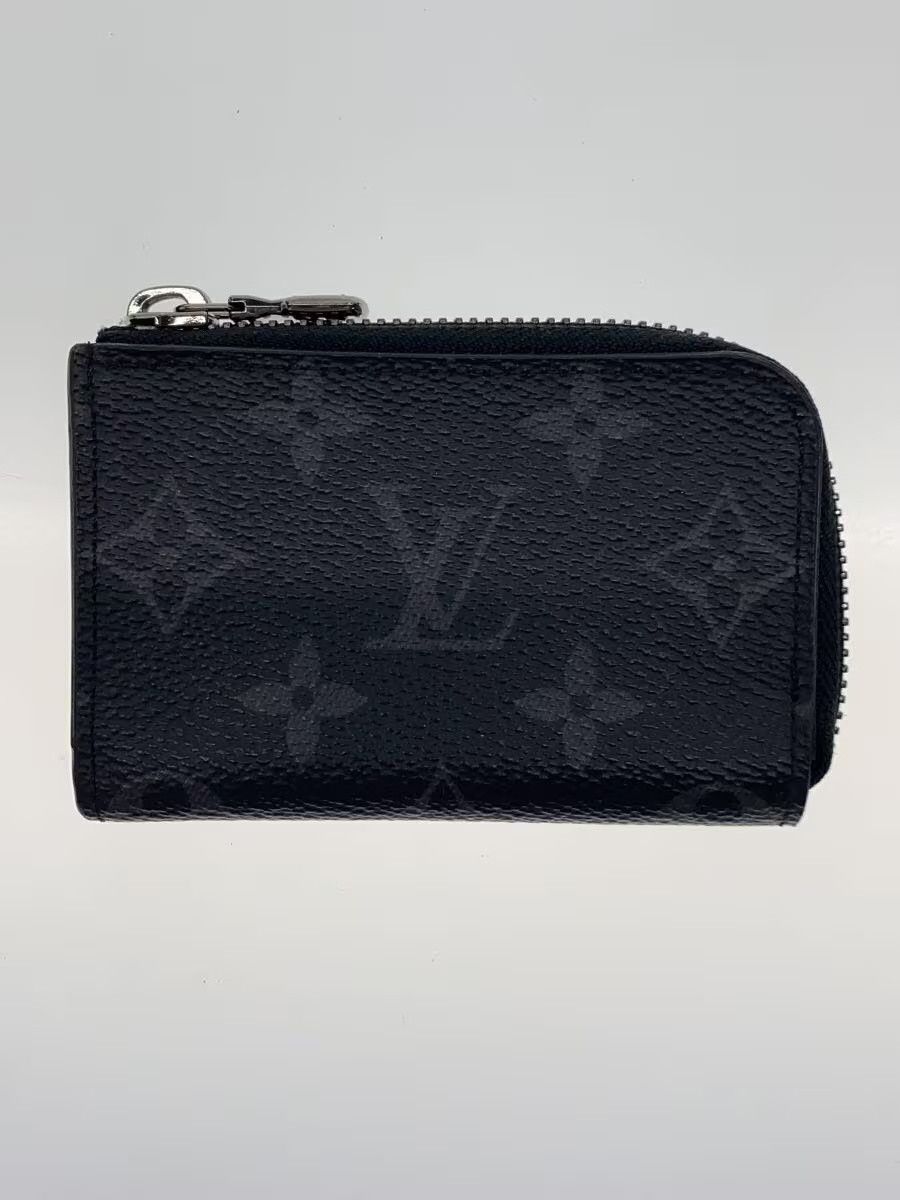 Louis Vuitton Louis Vuitton Monogram Eclipse Porte Monnet Jour Black Size ONE SIZE - 1 Thumbnail