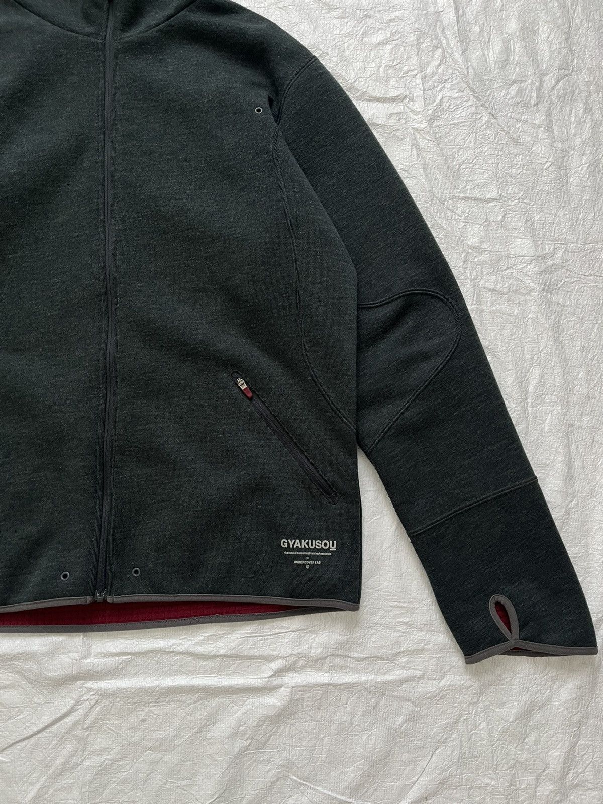 Gyakusou Gyakusou fw2012 techno-wool jacket Size US L / EU 52-54 / 3 - 2 Thumbnail