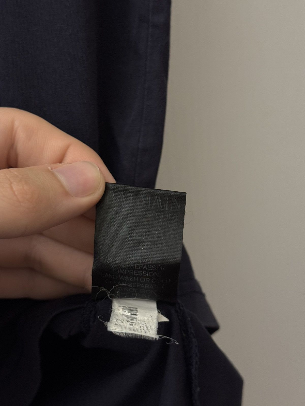 Balmain Balmain Paris Navy T-shirts Logo Size US S / EU 44-46 / 1 - 6 Thumbnail