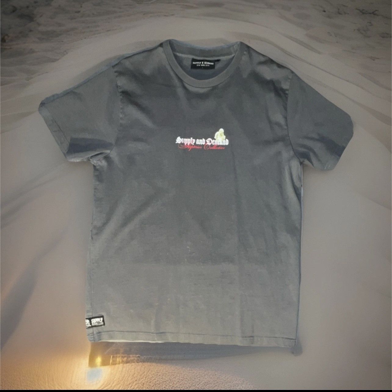 Other SUPPLY & DEMAND CO. "DEFIANCE" GRAPHIC MEN'S TEE (GRAY) Size US L / EU 52-54 / 3 - 2 Thumbnail