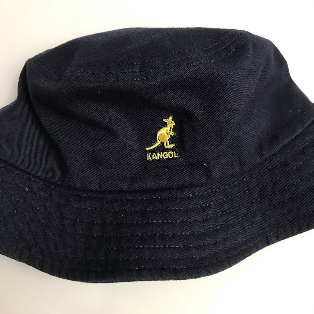 Kangol Kangol of london Black Bucket Hat Stone washed bucket hat Size ONE SIZE - 4 Thumbnail