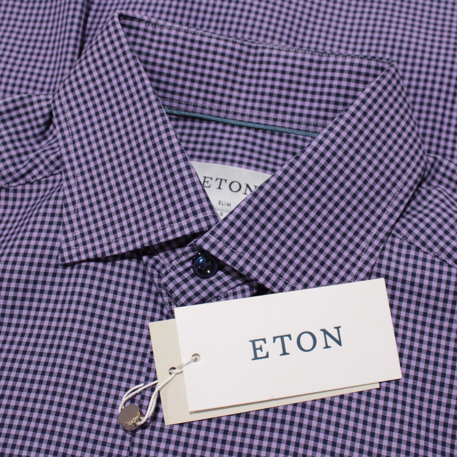 Eton Eton New with tags Shirt Size S US In Purple Size US S / EU 44-46 / 1 - 1 Thumbnail