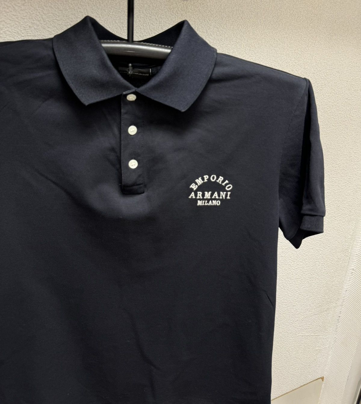 Emporio Armani Emporio Armani Xl big logo Polo Size US XL / EU 56 / 4 - 6 Thumbnail