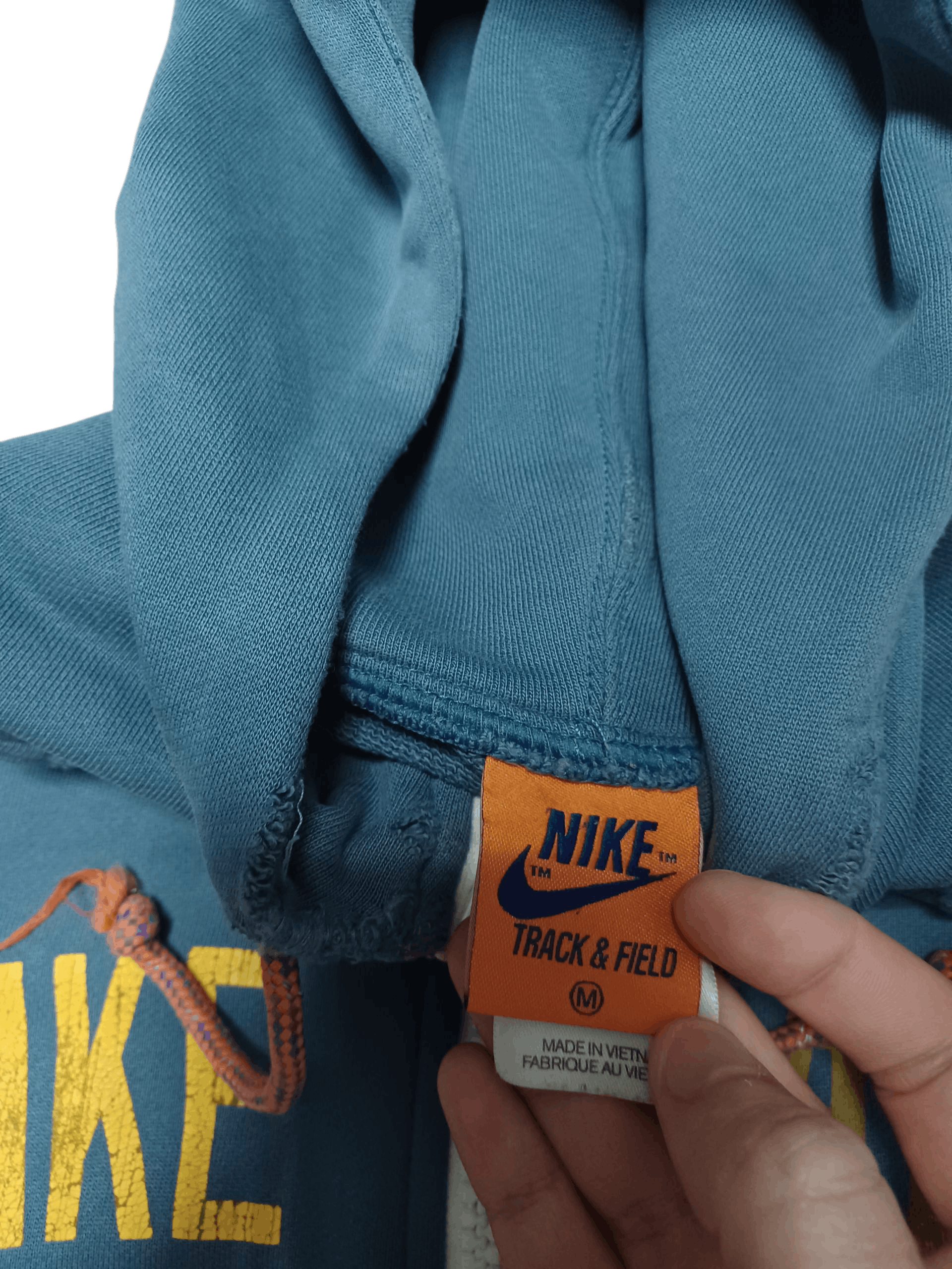 Nike NIKE TRACK&FIELD VINTAGE FADED DISTRESSED ZIP HOODIE Size US M / EU 48-50 / 2 - 5 Thumbnail