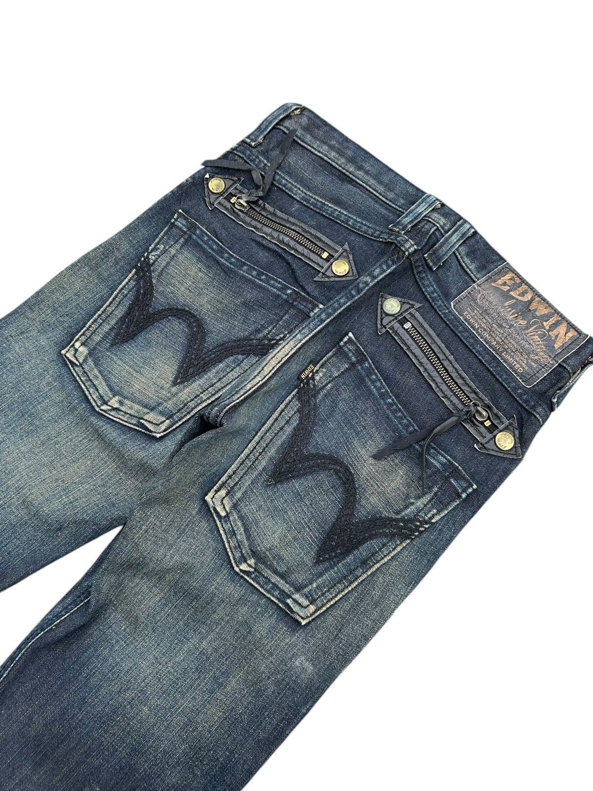 Kapital Vintage Edwin Japanese Punk Style Denim Jeans Size US 28 / EU 44 - 15 Thumbnail