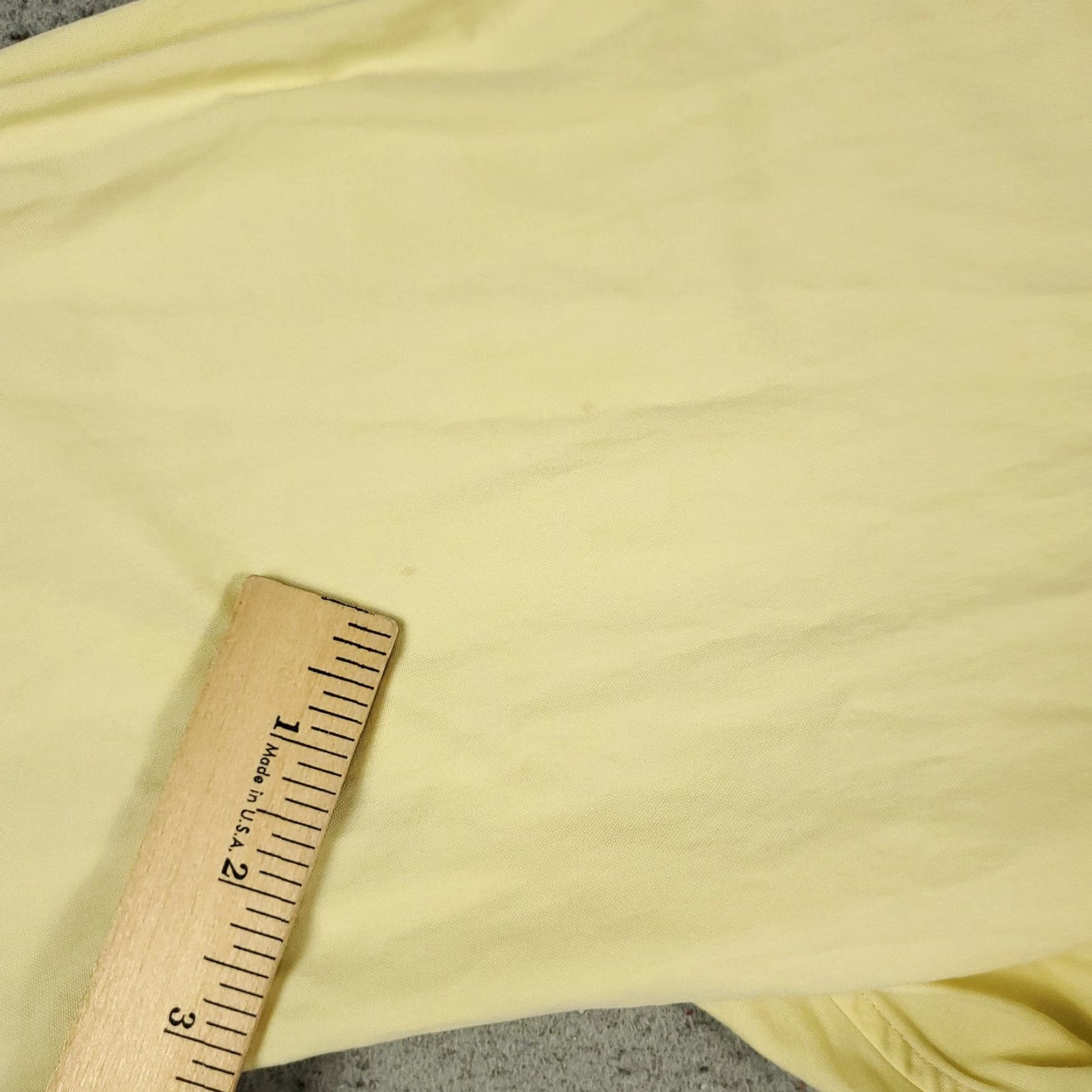 Ralph Lauren Ralph Lauren Shirt Mens 17.5 Yellow Pony Dress Button Up Long Sleeve Shirt Size 46R - 7 Thumbnail