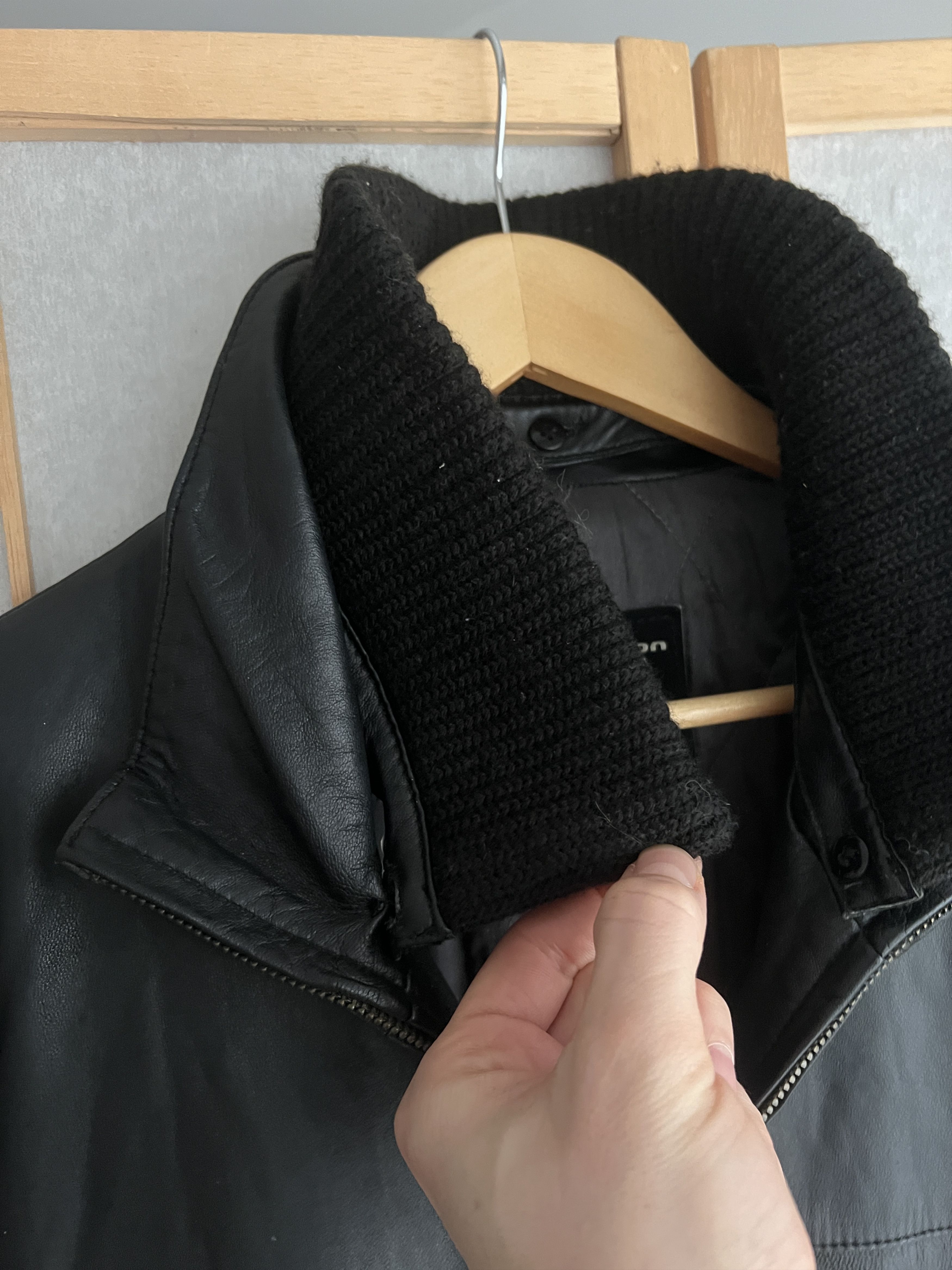 If Six Was Nine The Sopranos vibe VTG 2000s leather jacket coat opium y2k Size US L / EU 52-54 / 3 - 18 Thumbnail