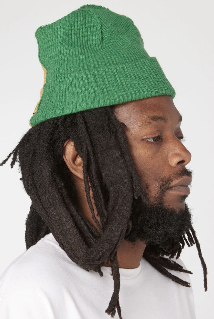 Gallery Dept. o1mle0725 Size: OS / Topanga Beanie Hat / Cap Orange/Green Size ONE SIZE - 10 Thumbnail