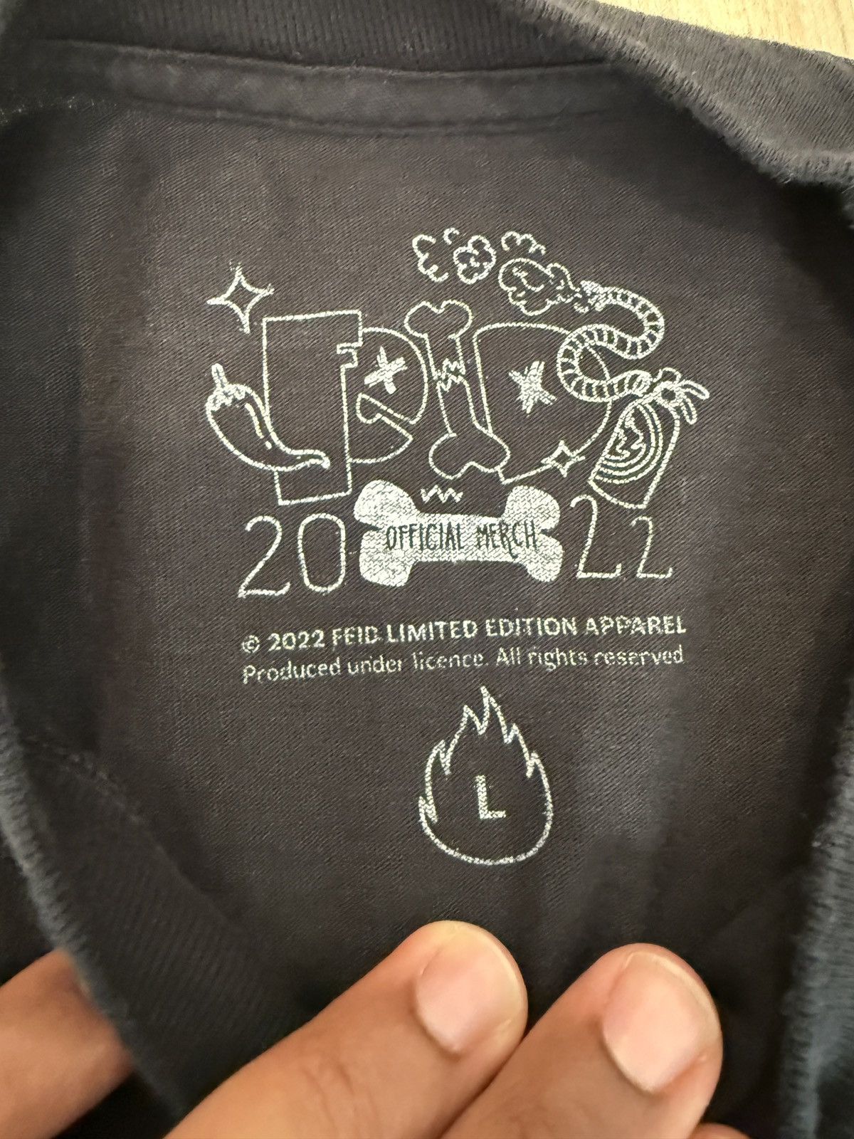 Other Feid Merchandise Size US L / EU 52-54 / 3 - 3 Thumbnail