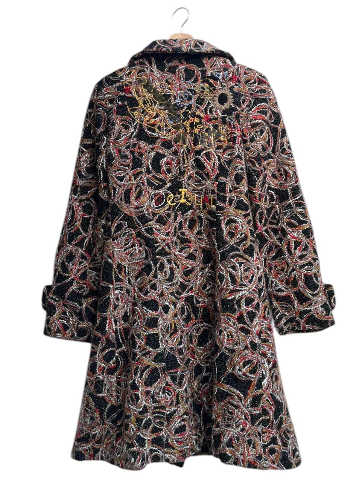 Desigual Desigual Twisted Boucle Fitted Coat Size 38 Size M / US 6-8 / IT 42-44 - 7 Thumbnail