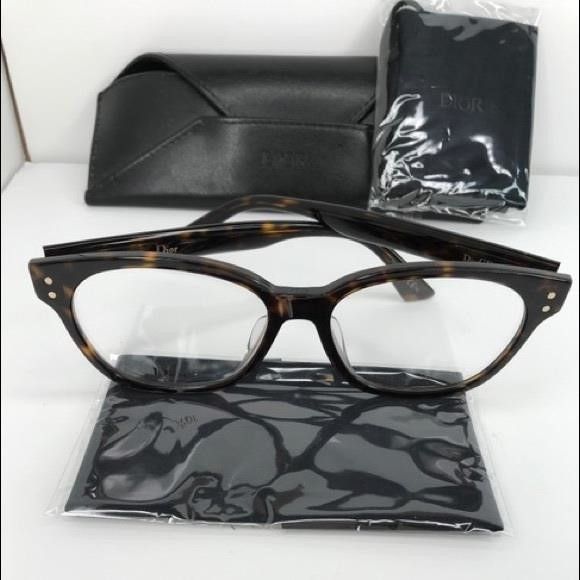 Dior Dior Ladies Tortoise Aviator/Pilot Eyeglass Frames Diorcd2f Size ONE SIZE - 9 Thumbnail