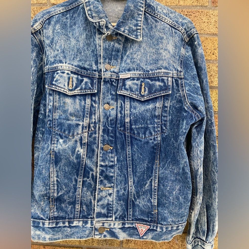 Guess × Vintage Vintage 1986 Georges Marciano For Guess Denim Jacket Men's Size US M / EU 48-50 / 2 - 5 Thumbnail