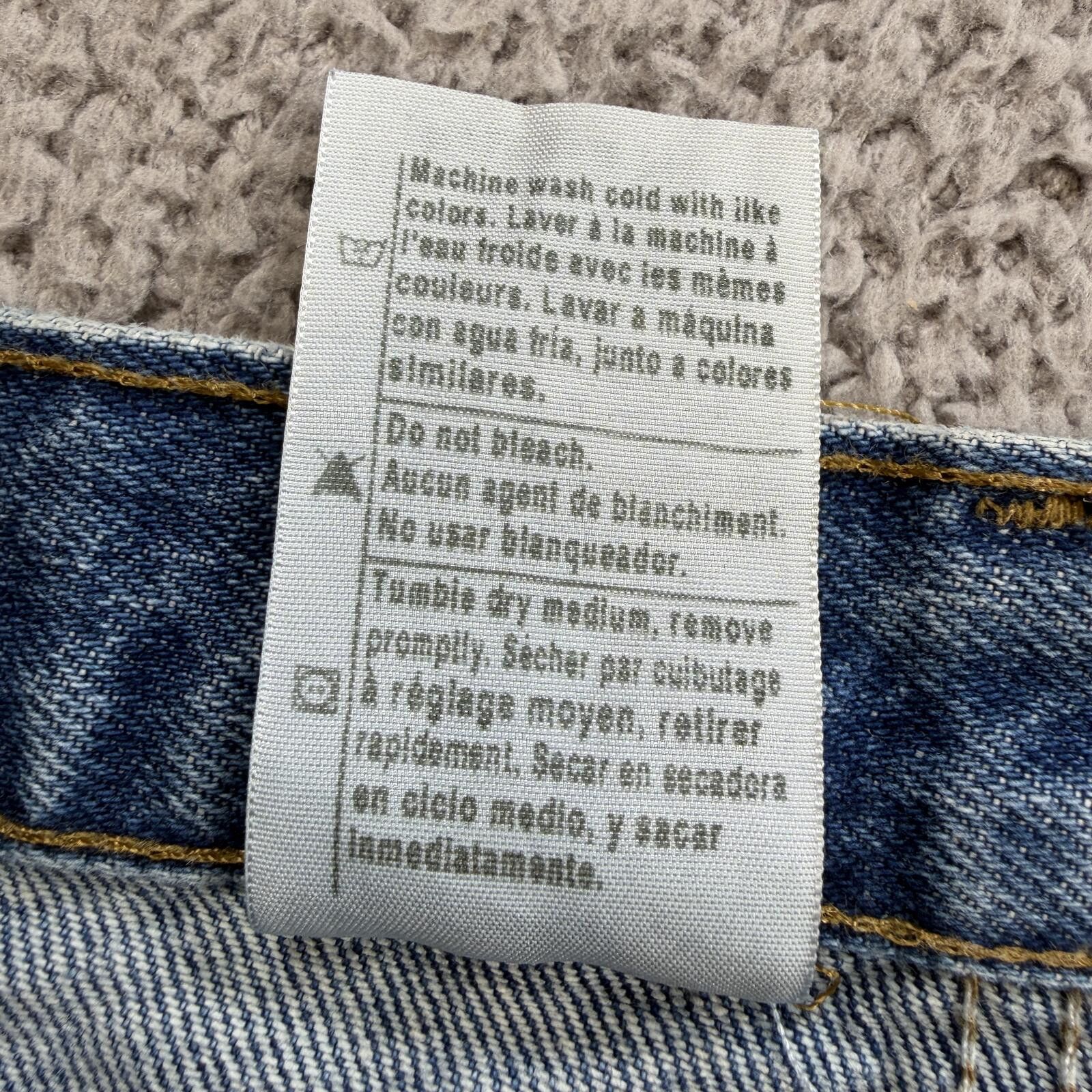 Carhartt Carhartt Relaxed Fit Jeans Mens 46x30 Blue Denim Workwear Size US 44 / EU 60 - 8 Thumbnail
