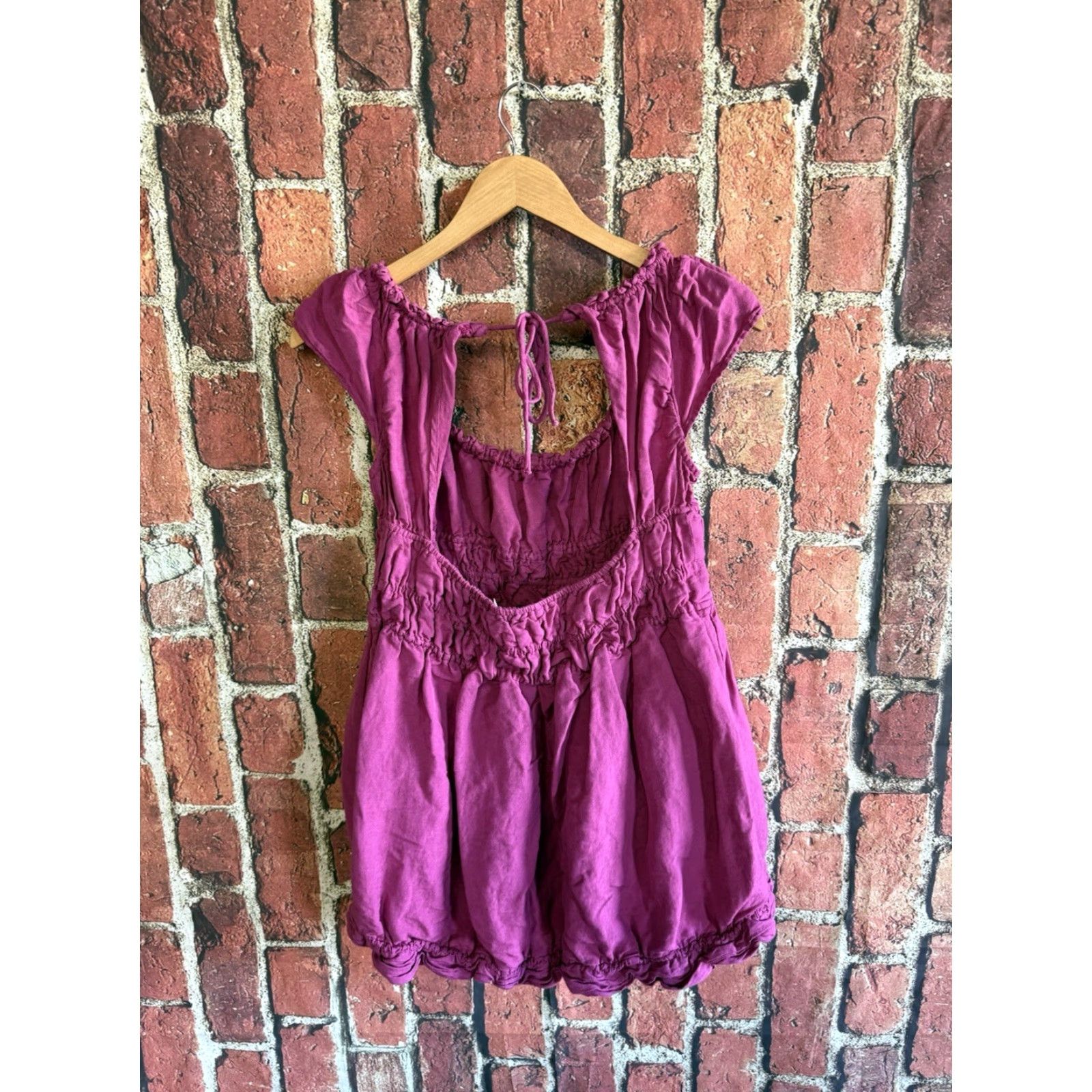 Anthropologie Anthropologie Purple Sleeveless Short Slip Dress M Womens Size 32" / US 10 / IT 46 - 2 Thumbnail