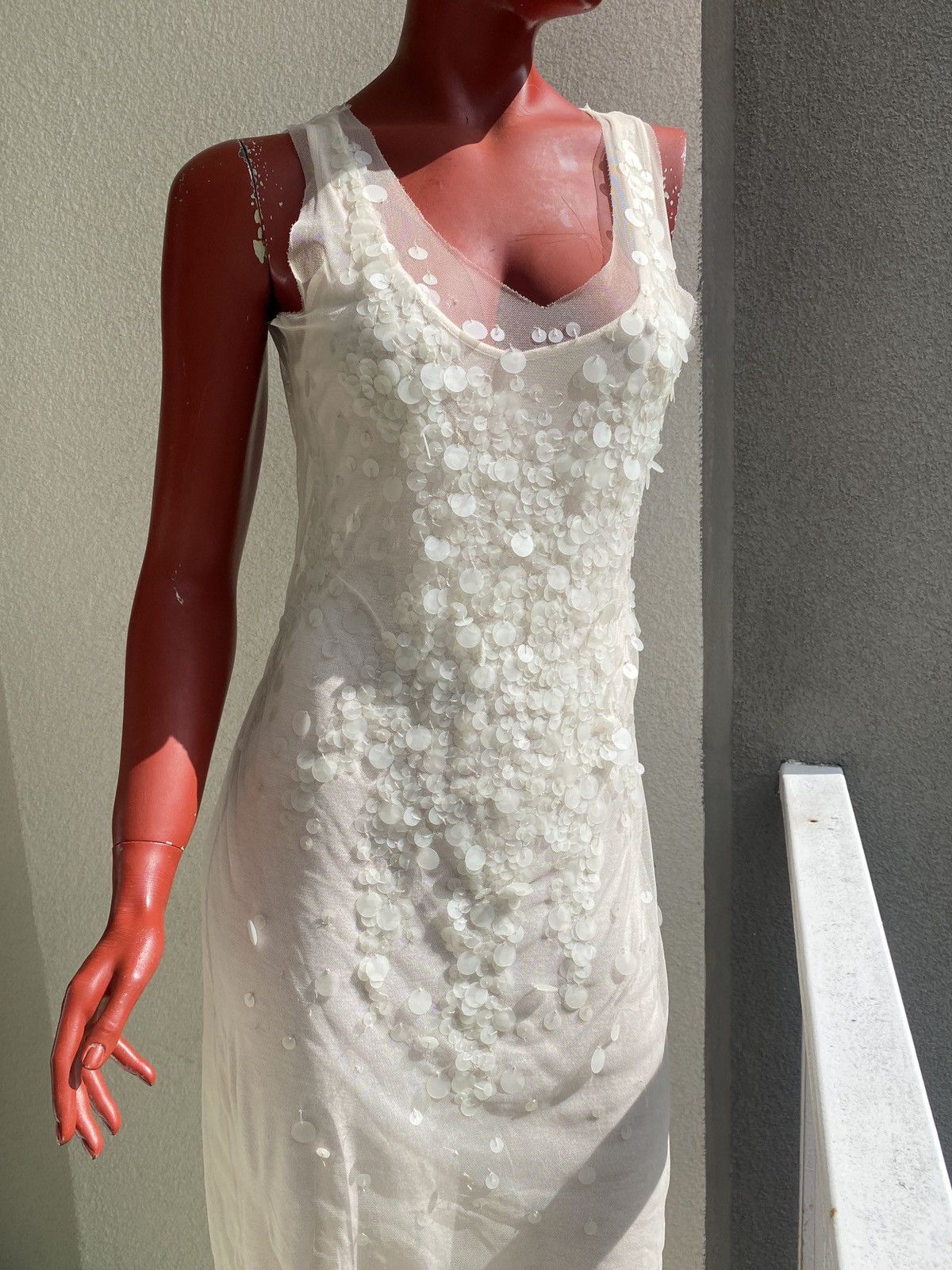 Other Stefanel minimal ivory dress size 38 Size XS / US 0-2 / IT 36-38 - 2 Thumbnail