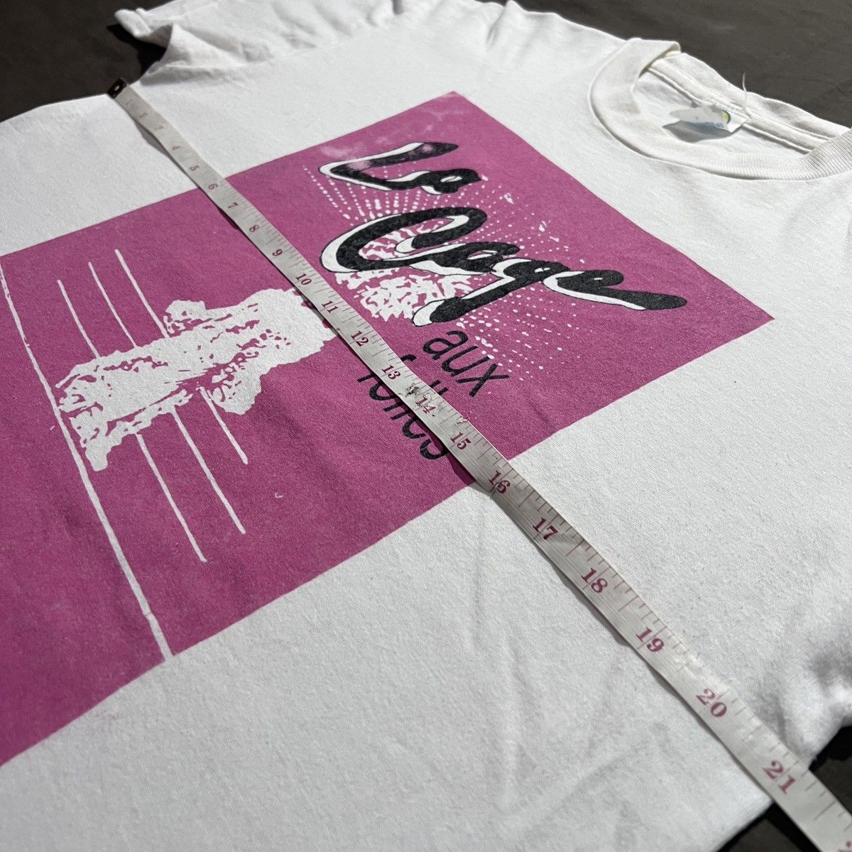Vintage Vintage 90s La Cage aux Folles musical Tee LGBTQ gay Size US L / EU 52-54 / 3 - 7 Thumbnail