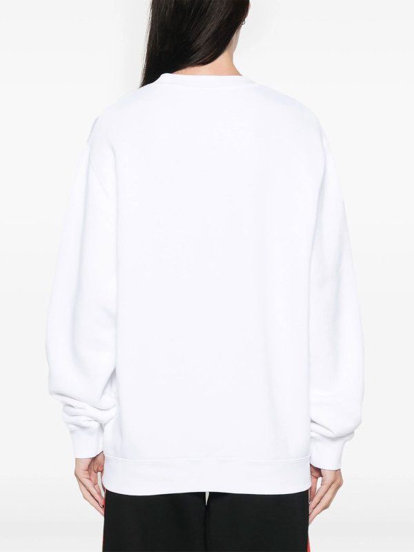 Off-White o1y1225 Logo Sweatshirt in White Size XS / US 0-2 / IT 36-38 - 3 Thumbnail