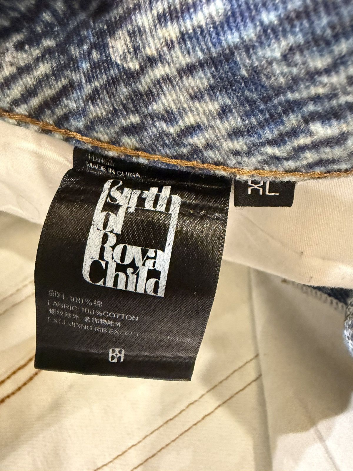 Birth of Royal Child Birth Of Royal Child Rhinestone Embellished Denim Size US 34 / EU 50 - 4 Thumbnail