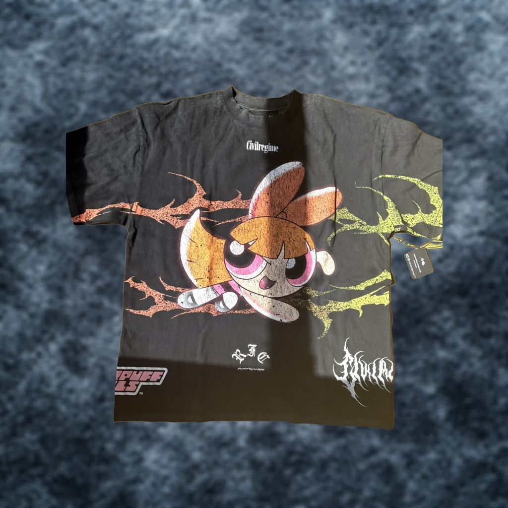 Vintage VINTAGE Civil Regime x The Powerpuff Girls “Blossom” Tee Men’s L NWT Size US L / EU 52-54 / 3 - 1 Thumbnail