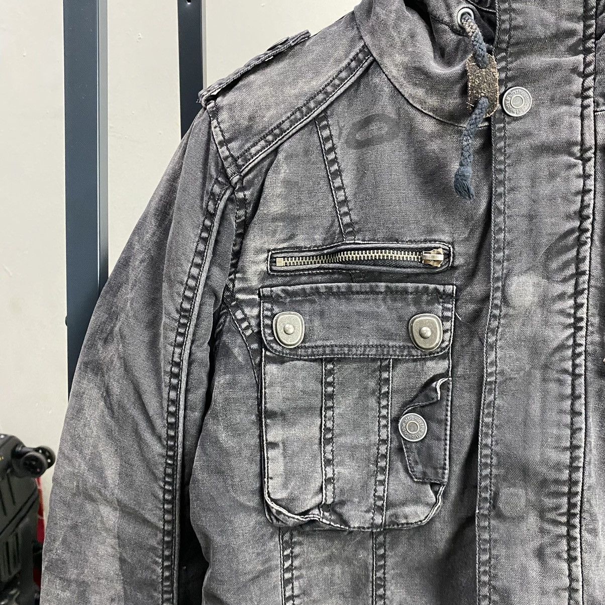 14th Addiction × If Six Was Nine × In The Attic Vintage In The Attic Fur Hoodie Punk Jacket Size US M / EU 48-50 / 2 - 13 Thumbnail