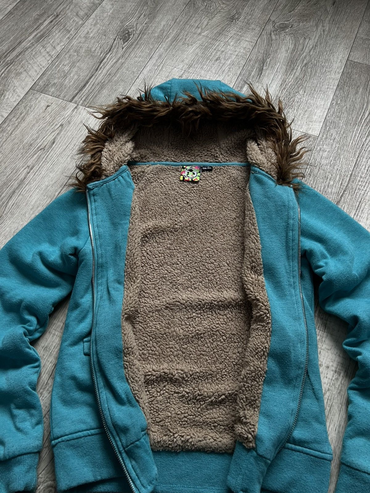 Hysteric Glamour Crazy Cute Y2k Hysteric Glamour Faux Fur Zip Hoodie LGB 00s Size S / US 4 / IT 40 - 9 Thumbnail