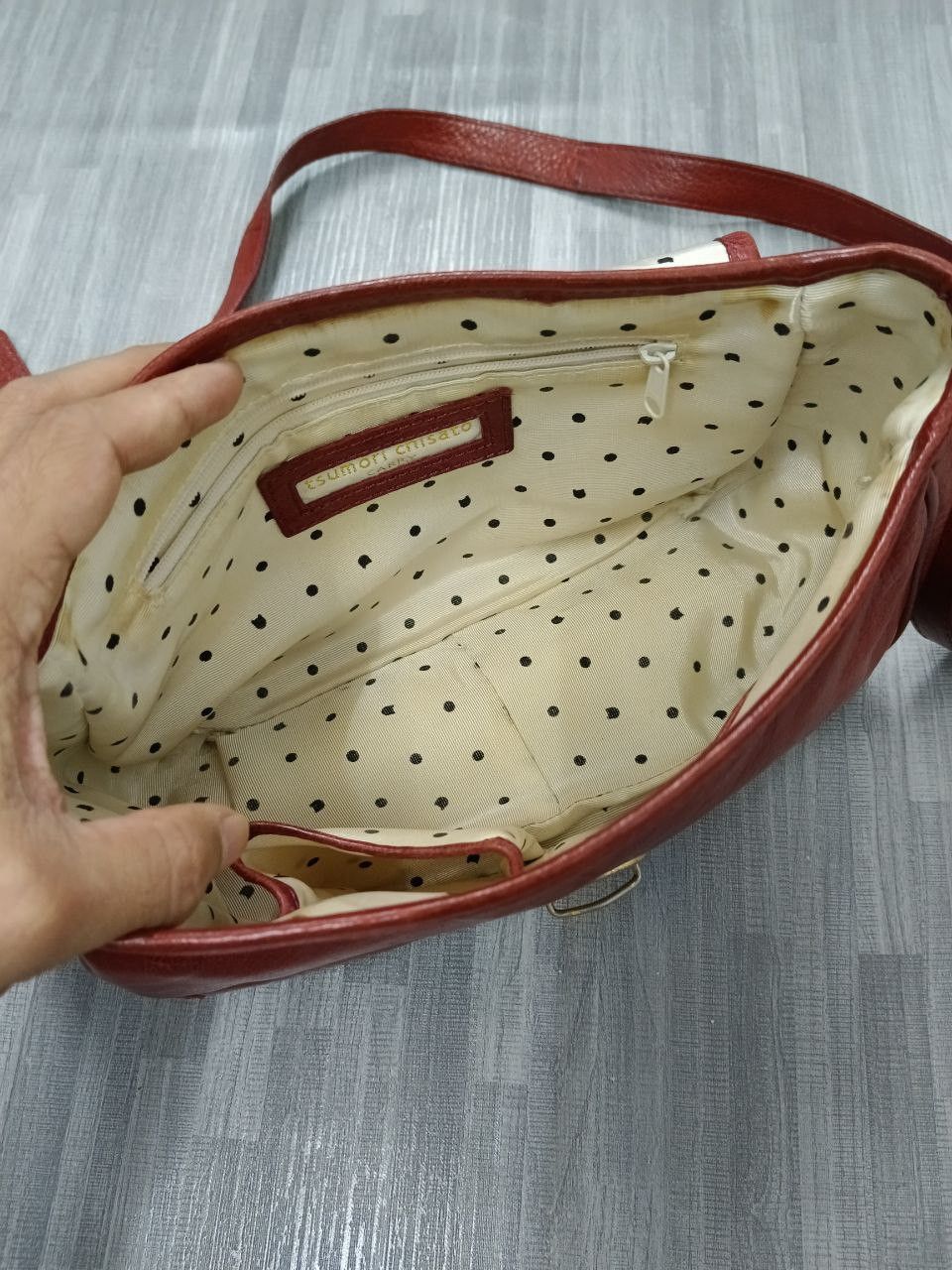 Issey Miyake ISSEY MIYAKI LEATHER SHOULDER BAG Size ONE SIZE - 7 Thumbnail