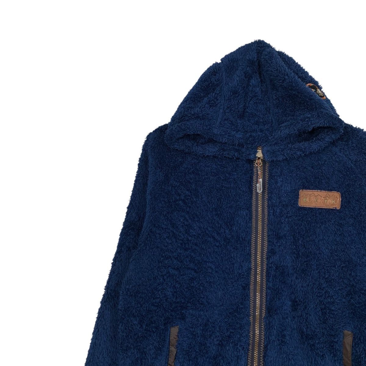BLACKYAK BLACK YAK Big Logo Zipper Hoodie Fleece #1871-C81 Size US M / EU 48-50 / 2 - 9 Thumbnail