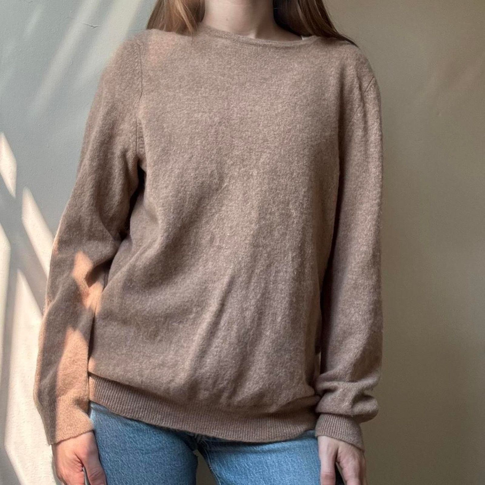 Other Cashmere Charter Club Luxury Camel Crew Neck Sweater Small Size S / US 4 / IT 40 - 6 Thumbnail