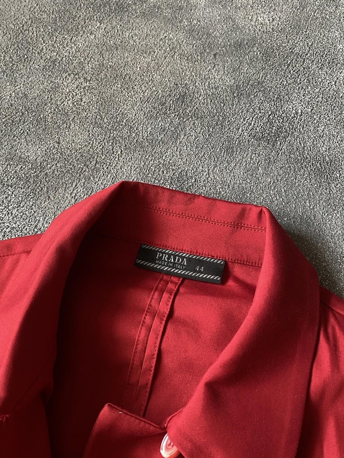 Prada S/S 1997 Prada Runway Double Pocket Blouse Shirt Vintage Size M / US 6-8 / IT 42-44 - 12 Thumbnail