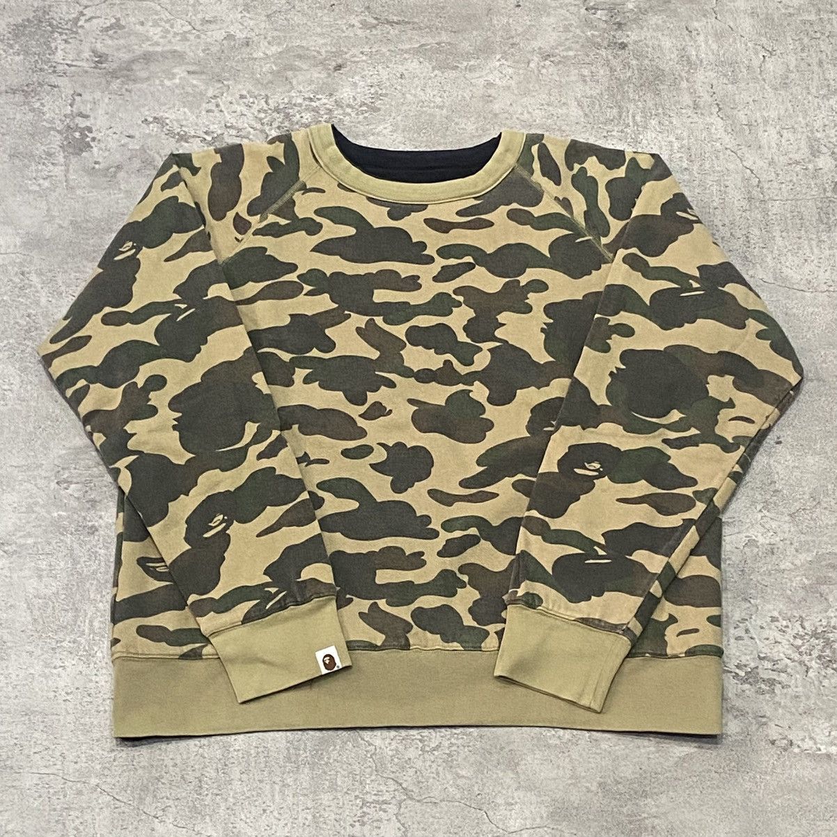 Bape Bape Reversible Camo Crewneck Size US XL / EU 56 / 4 - 1 Thumbnail