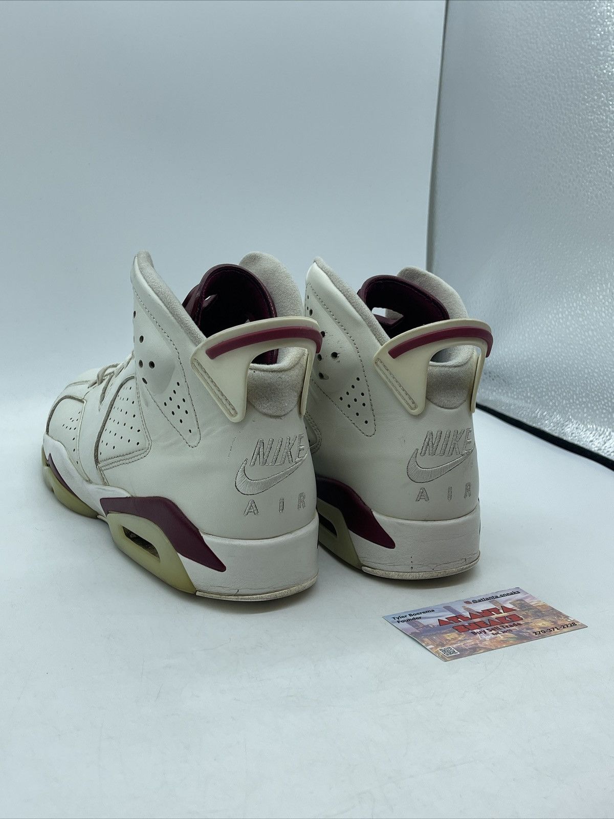 Jordan Brand Air Jordan 6 maroon Size US 9.5 / EU 42-43 - 4 Thumbnail
