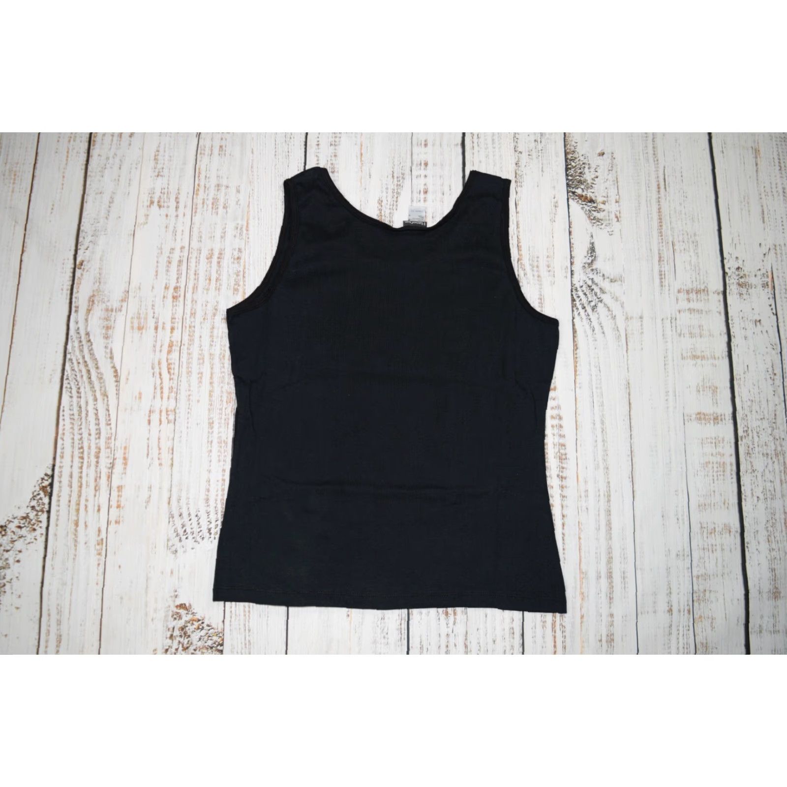 Hanes VINTAGE BEARDED CLAM TANK TOP WOMEN M White Y2K 80s Funny Logo Hanes Size M / US 6-8 / IT 42-44 - 4 Thumbnail