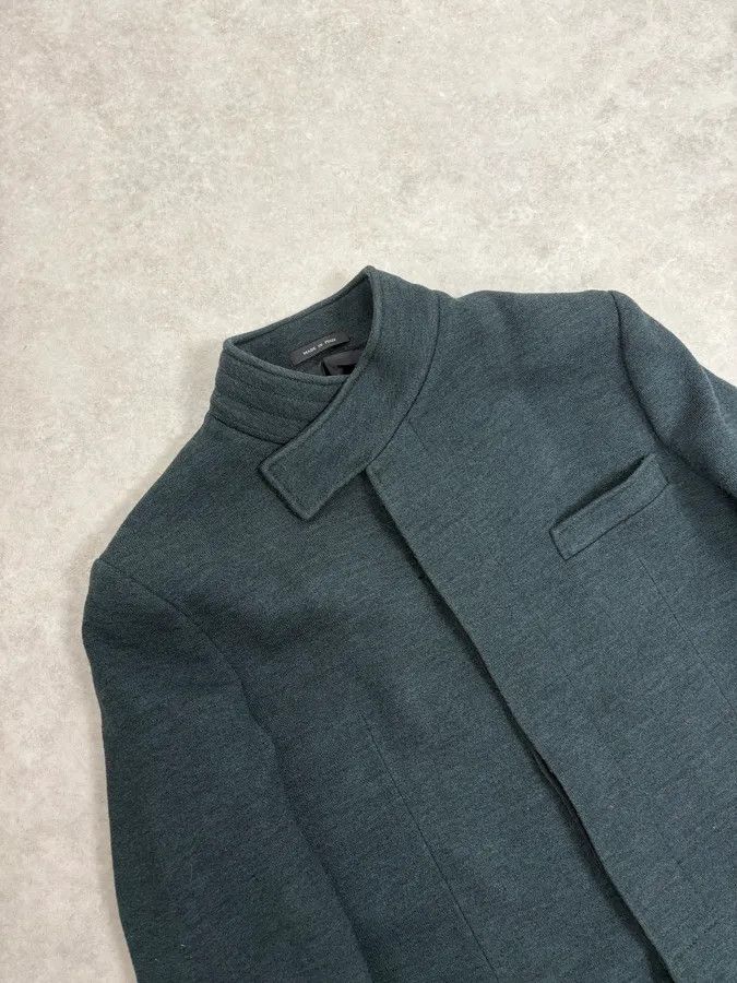 Emporio Armani AW2009 Emporio Armani Asymmetrical Grey Classy Jacket Size US S / EU 44-46 / 1 - 5 Thumbnail