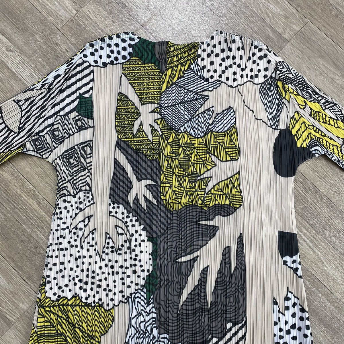 Japanese Brand 2000S Juns Pleats Please Issey Miyake Style Forest Wood Top Size M / US 6-8 / IT 42-44 - 15 Thumbnail