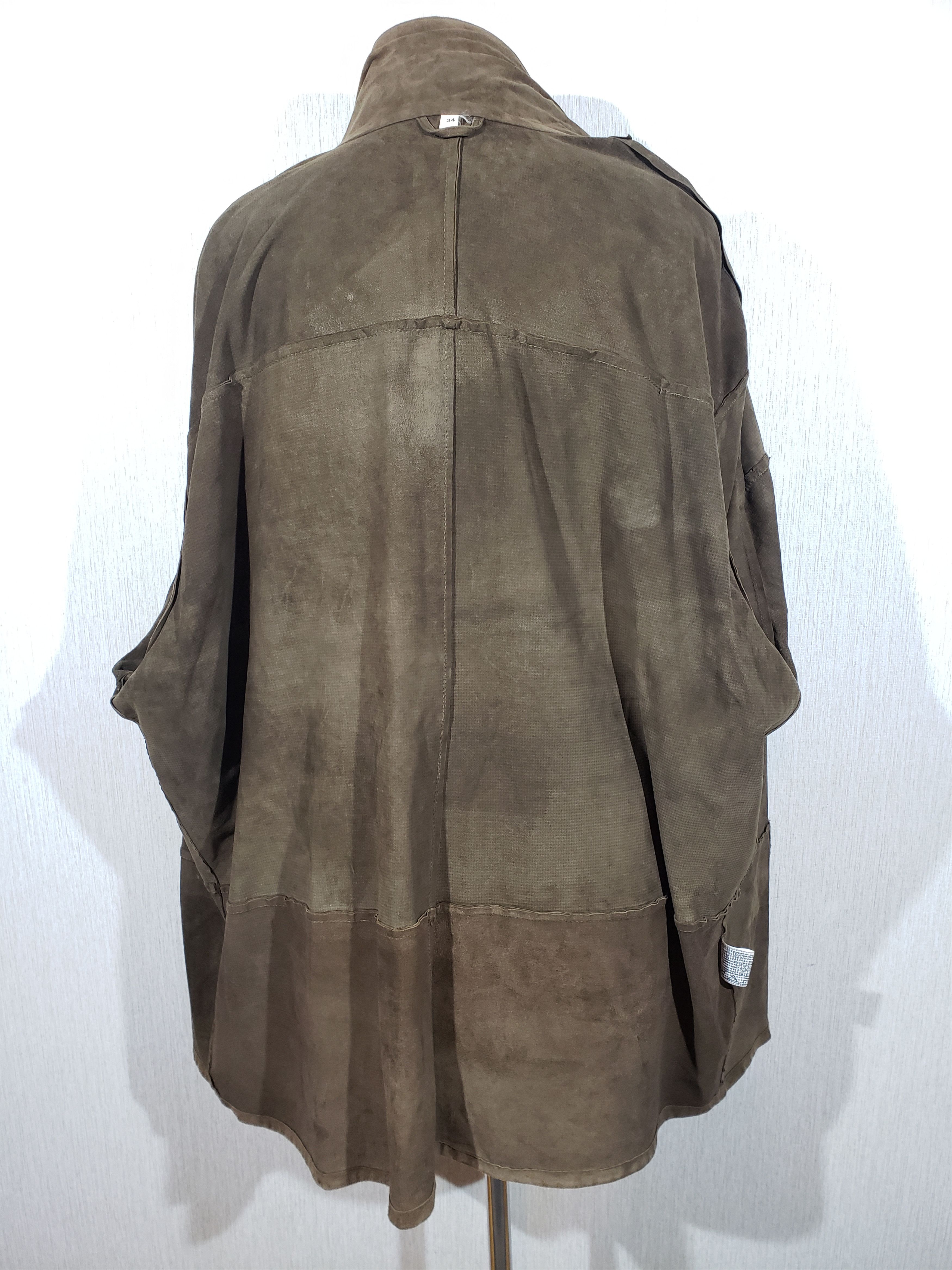Other Brown suede men's shirt. Size US XXL / EU 58 / 5 - 5 Thumbnail