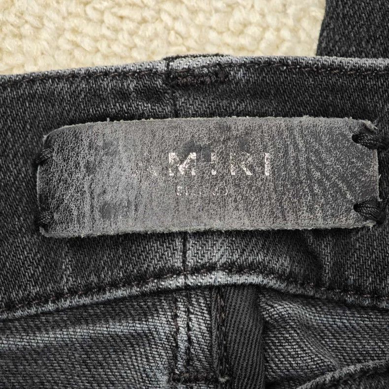 Amiri Amiri black distressed jeans Size US 30 / EU 46 - 3 Thumbnail