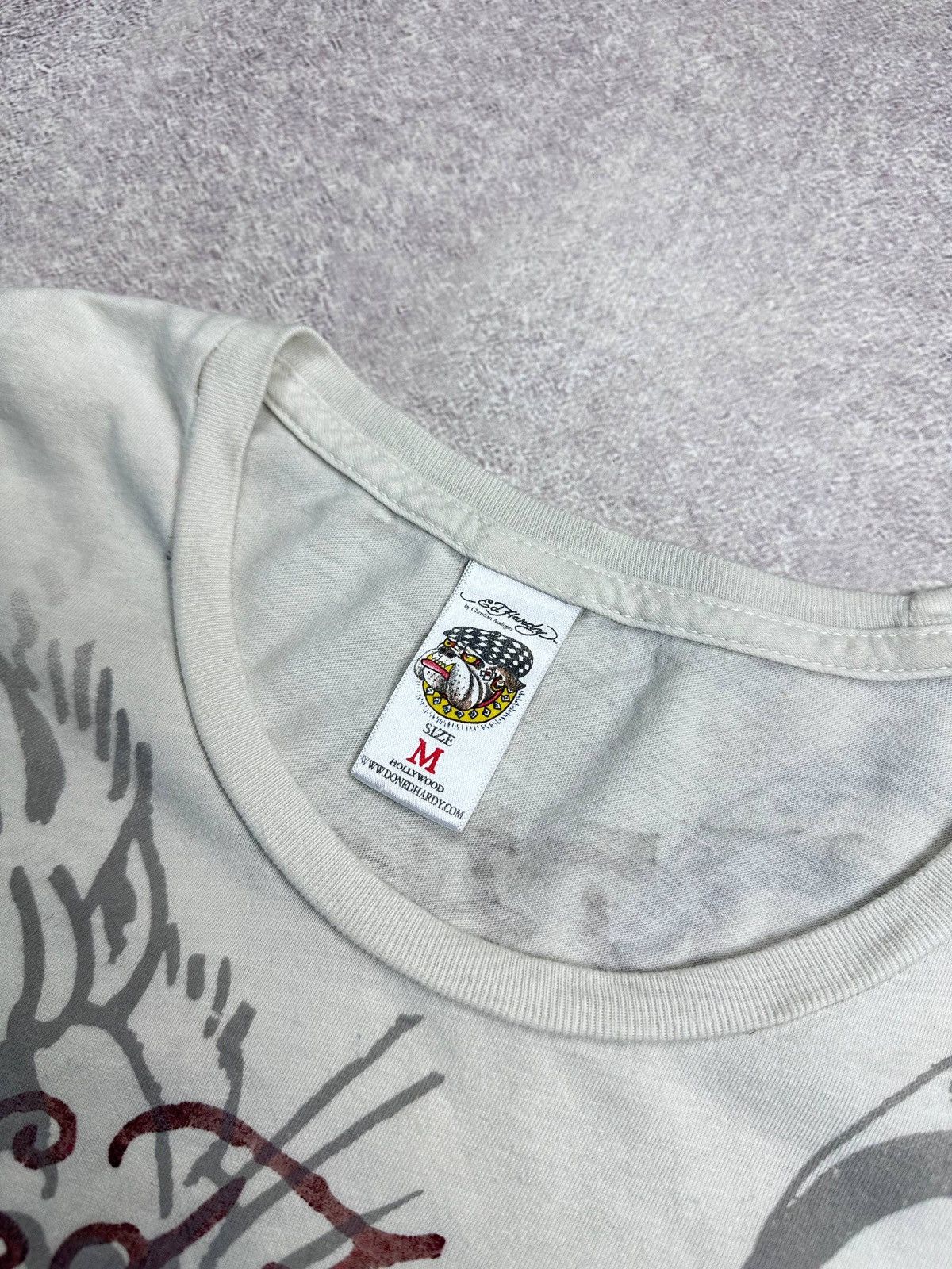 Ed Hardy Vintage Ed Hardy Christian Audigier JPG Style T-shirt M Size US M / EU 48-50 / 2 - 7 Thumbnail