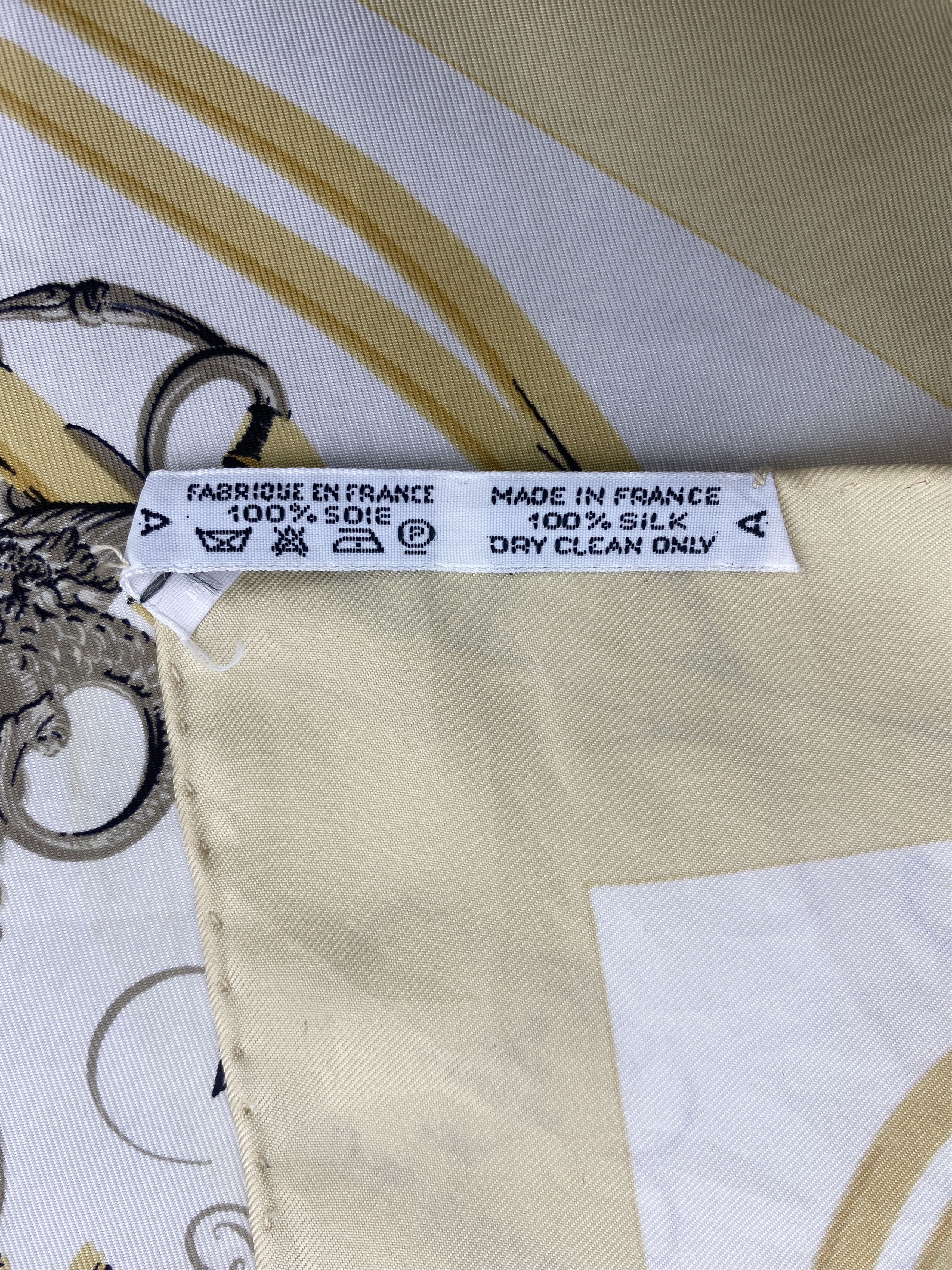 Hermes Hermes Paris Handkerchief / Neckerchief / Bandana HKC0918 Size ONE SIZE - 5 Thumbnail