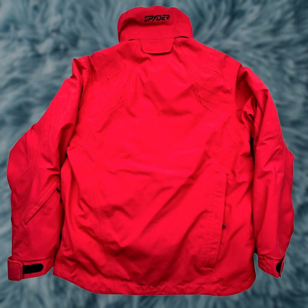 Spyder Spyder Gore-Tex Performance Shell Red Hooded Snow Ski Jacket Mens Small Full Zip Size US S / EU 44-46 / 1 - 1 Thumbnail