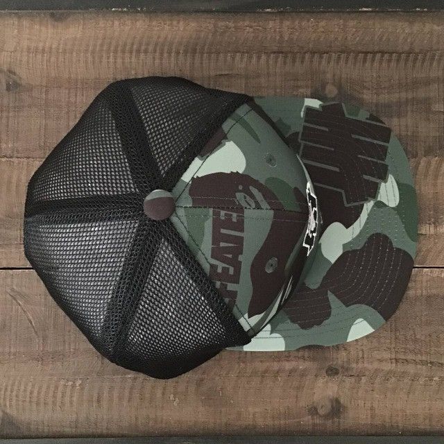 Bape × Undefeated BAPE × Undefeated Tracker Hat Cap a bathing ape BAPE camo Size ONE SIZE - 6 Thumbnail