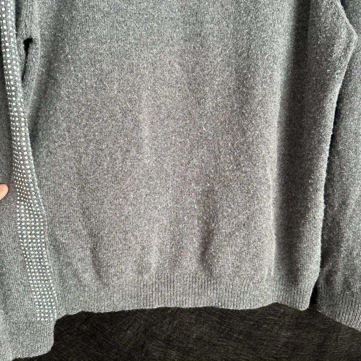 Versace Versace 19V69 Sweater With Rhinestones Size L / US 10 / IT 46 - 3 Thumbnail
