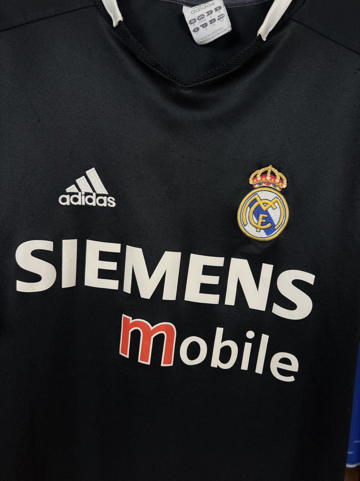 Adidas Soccer Jersey Adidas Real Madrid 2004/05 Black Size US M / EU 48-50 / 2 - 3 Thumbnail