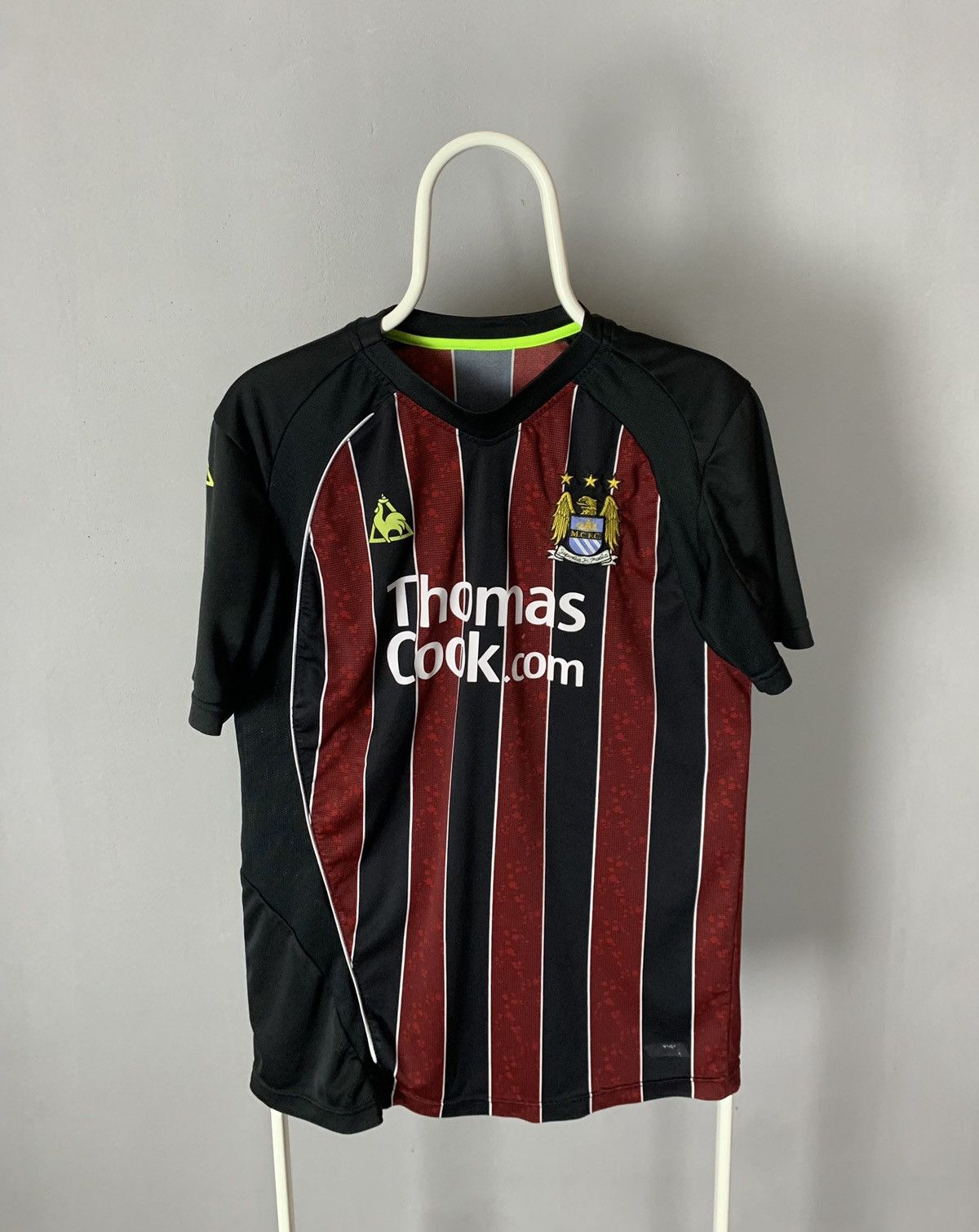 Le Coq Sportif Le Coq Sportif Manchester City Vintage Soccer Jersey Size US M / EU 48-50 / 2 - 1 Thumbnail