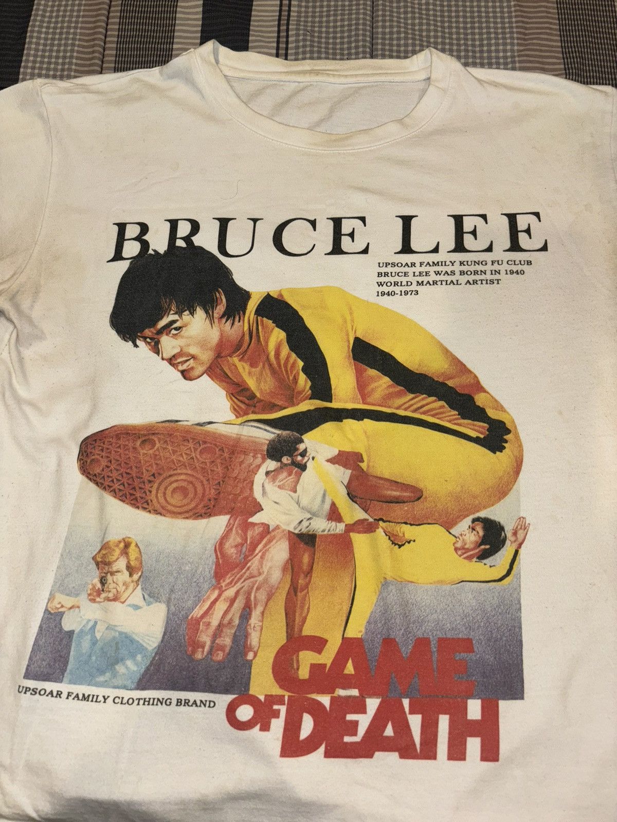 Japanese Brand Bruce Lee Graphic Tee Size US M / EU 48-50 / 2 - 1 Thumbnail