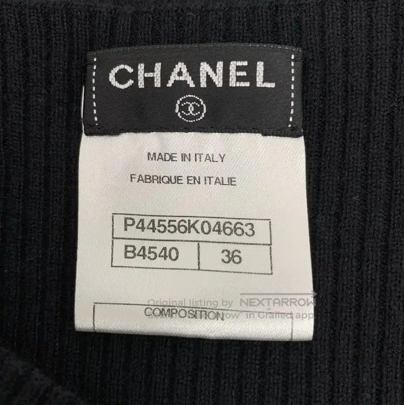 Chanel Chanel Black Wool Dress for Women . Size XS / US 0-2 / IT 36-38 - 7 Thumbnail