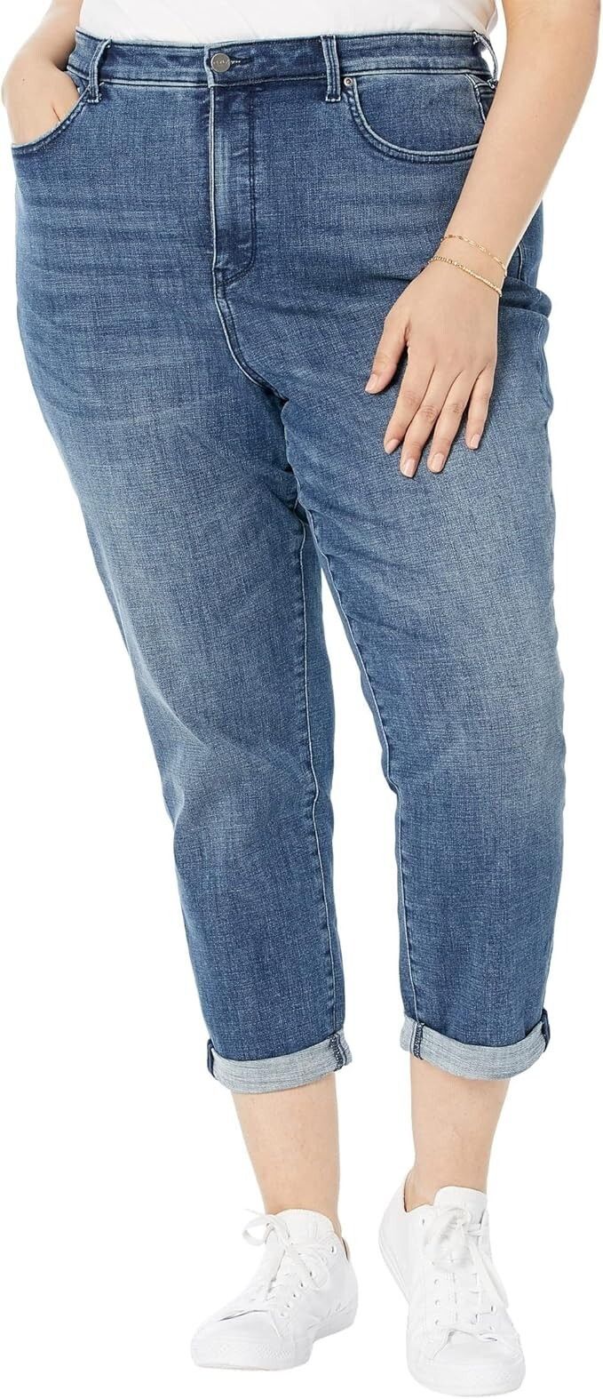NYDJ NYDJ Margot Girlfriend Denim Jeans In Caliente ( 22W ) Size 22" - 1 Thumbnail