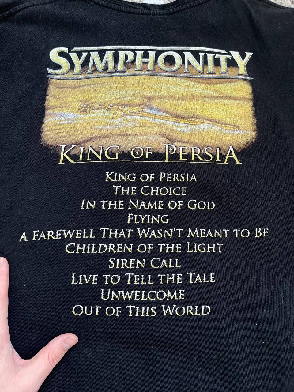Streetwear × Vintage SYMPHONITY - King Of Persia T-Shirt Size US XL / EU 56 / 4 - 12 Thumbnail
